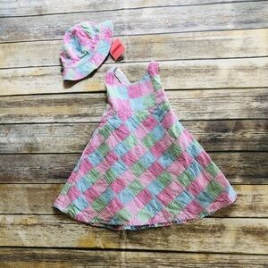 Vintage Gymboree sundress & sunhat! Size 4T